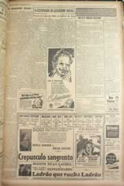 Página do jornal Correio do Ceará de agosto de 1946