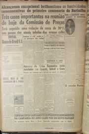 Página do jornal Correio do Ceará de agosto de 1946