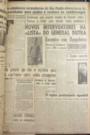 Página do jornal Correio do Ceará de agosto de 1946