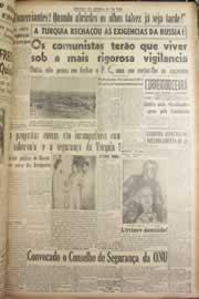 Página do jornal Correio do Ceará de agosto de 1946