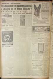 Página do jornal Correio do Ceará de agosto de 1946