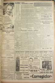 Página do jornal Correio do Ceará de agosto de 1946