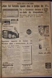 Página do jornal Correio do Ceará de setembro de 1946