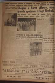Página do jornal Correio do Ceará de setembro de 1946