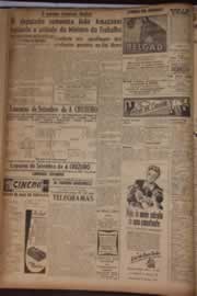 Página do jornal Correio do Ceará de setembro de 1946