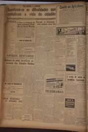 Página do jornal Correio do Ceará de setembro de 1946