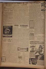 Página do jornal Correio do Ceará de setembro de 1946