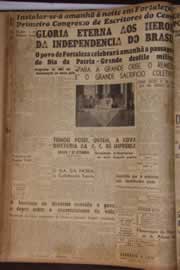 Página do jornal Correio do Ceará de setembro de 1946