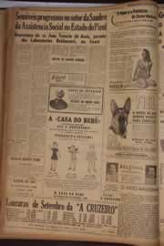 Página do jornal Correio do Ceará de setembro de 1946