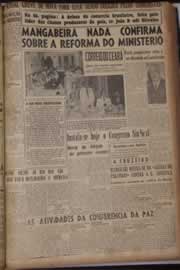 Página do jornal Correio do Ceará de setembro de 1946