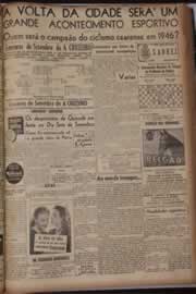 Página do jornal Correio do Ceará de setembro de 1946