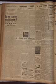 Página do jornal Correio do Ceará de setembro de 1946