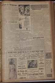 Página do jornal Correio do Ceará de outubro de 1946