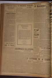 Página do jornal Correio do Ceará de outubro de 1946