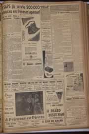 Página do jornal Correio do Ceará de outubro de 1946