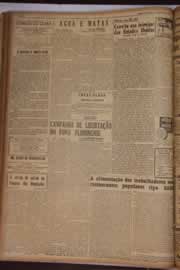 Página do jornal Correio do Ceará de outubro de 1946