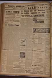 Página do jornal Correio do Ceará de outubro de 1946