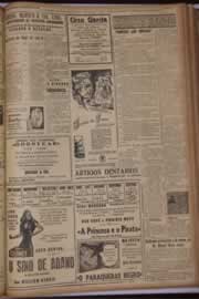 Página do jornal Correio do Ceará de outubro de 1946