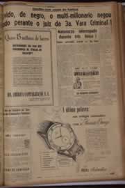 Página do jornal Correio do Ceará de outubro de 1946