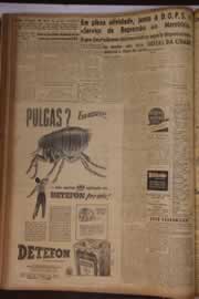 Página do jornal Correio do Ceará de outubro de 1946