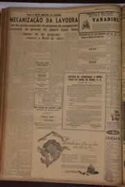 Página do jornal Correio do Ceará de outubro de 1946