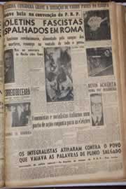 Página do jornal Correio do Ceará de outubro de 1946