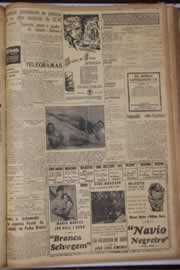 Página do jornal Correio do Ceará de outubro de 1946