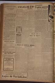 Página do jornal Correio do Ceará de outubro de 1946