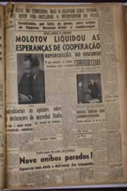 Página do jornal Correio do Ceará de outubro de 1946