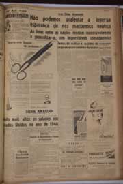 Página do jornal Correio do Ceará de novembro de 1946