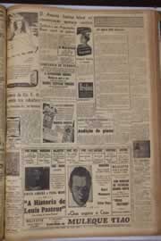 Página do jornal Correio do Ceará de novembro de 1946
