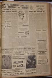 Página do jornal Correio do Ceará de novembro de 1946