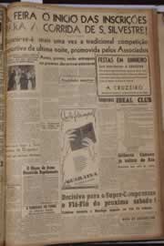 Página do jornal Correio do Ceará de dezembro de 1946