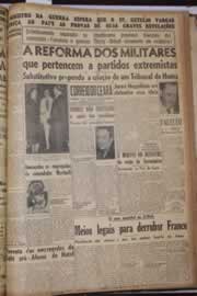 Página do jornal Correio do Ceará de dezembro de 1946