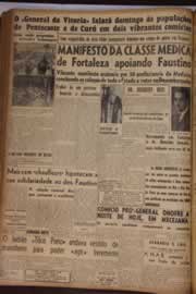Página do jornal Correio do Ceará de dezembro de 1946