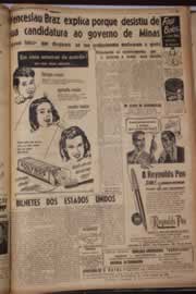 Página do jornal Correio do Ceará de dezembro de 1946