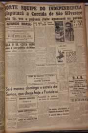 Página do jornal Correio do Ceará de dezembro de 1946