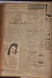 Página do jornal Correio do Ceará de dezembro de 1946