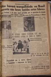 Página do jornal Correio do Ceará de dezembro de 1946