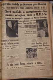 Página do jornal Correio do Ceará de dezembro de 1946