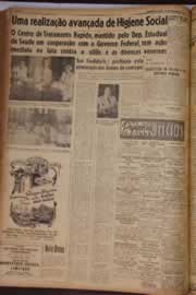 Página do jornal Correio do Ceará de dezembro de 1946
