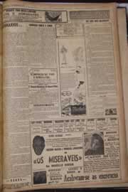 Página do jornal Correio do Ceará de dezembro de 1946