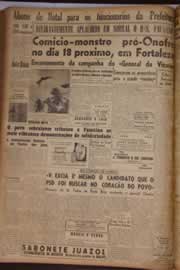 Página do jornal Correio do Ceará de dezembro de 1946