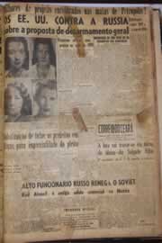 Página do jornal Correio do Ceará de dezembro de 1946