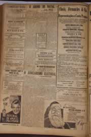 Página do jornal Correio do Ceará de dezembro de 1946