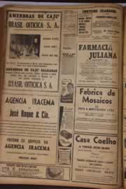 Página do jornal Correio do Ceará de dezembro de 1946