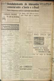 Página do jornal Correio do Ceará de janeiro de 1947