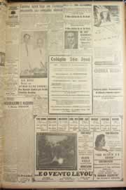 Página do jornal Correio do Ceará de janeiro de 1947