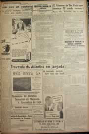 Página do jornal Correio do Ceará de janeiro de 1947