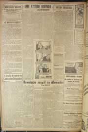 Página do jornal Correio do Ceará de janeiro de 1947